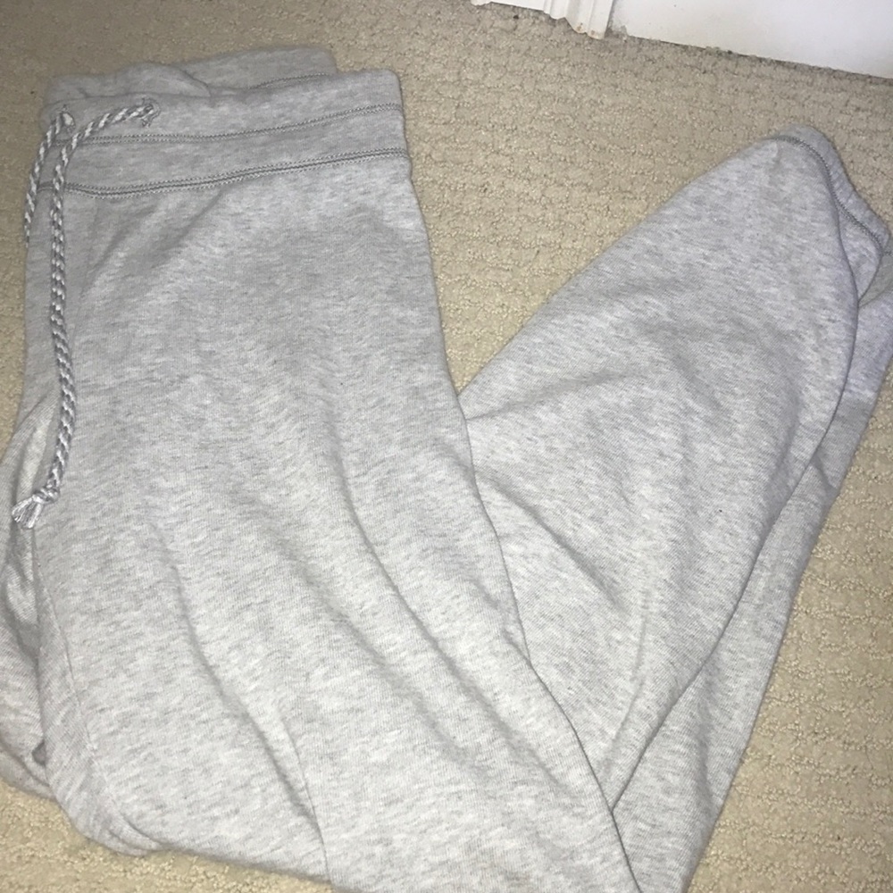 Heather gray aerie joggers